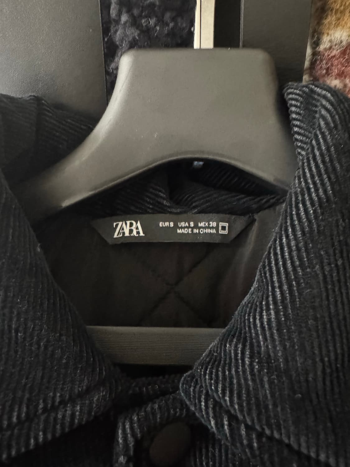 자라 패치워크 봄버 자켓 S 상품이미지6