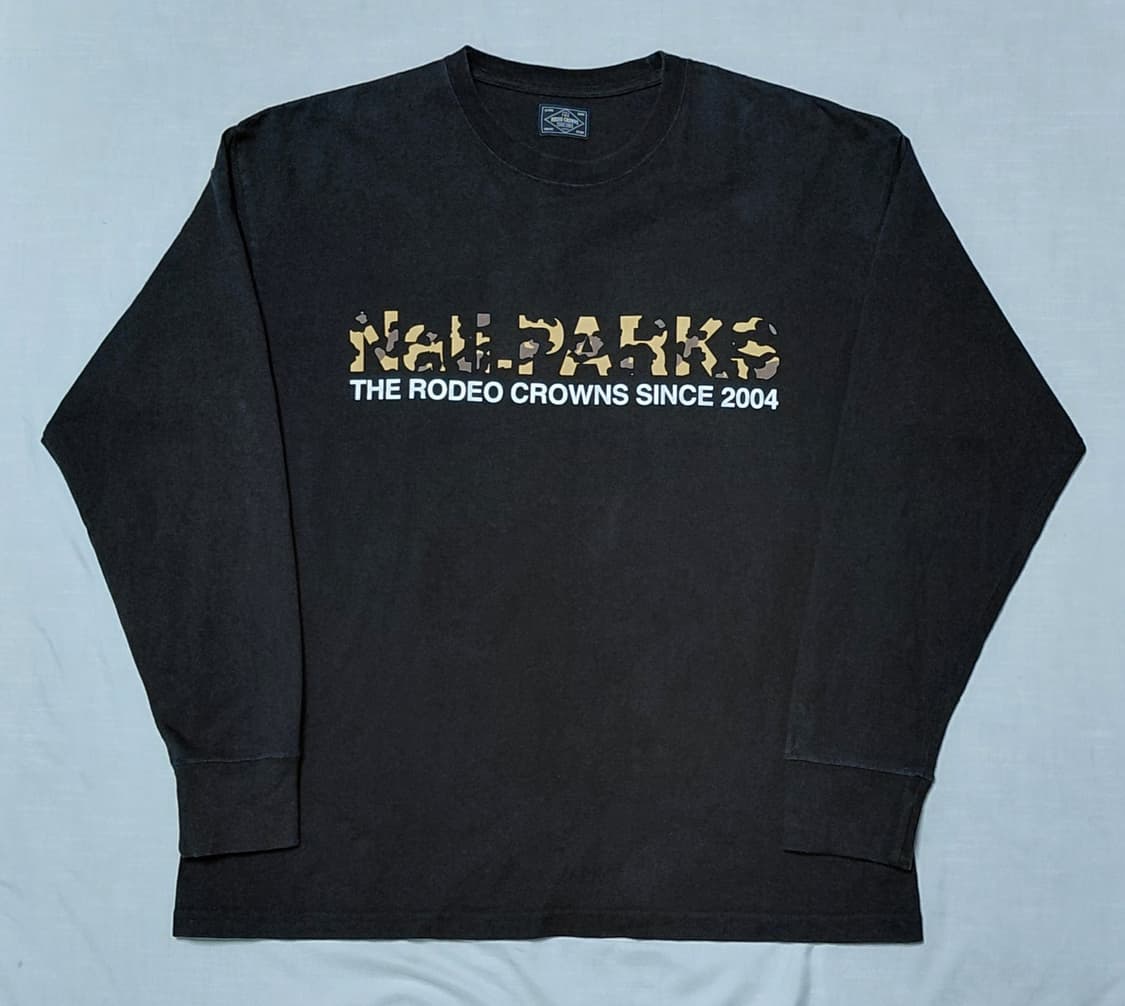 [L] 로데오 크라운즈(Rodeo Crowns) 백패널 레오파드 맨투맨 상품이미지2