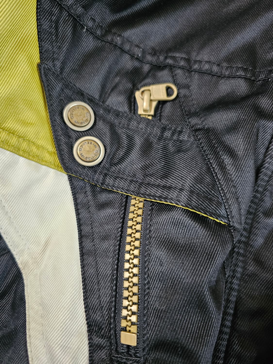 [XXL] Mr.Gelico 빈티지 레이싱 크롭 봄버 자켓 점퍼 상품이미지7