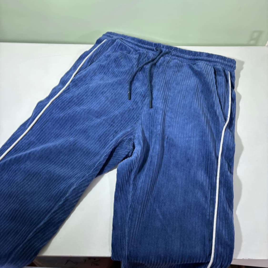 M NBA 네이비 코듀로이 조거팬츠 상품이미지1