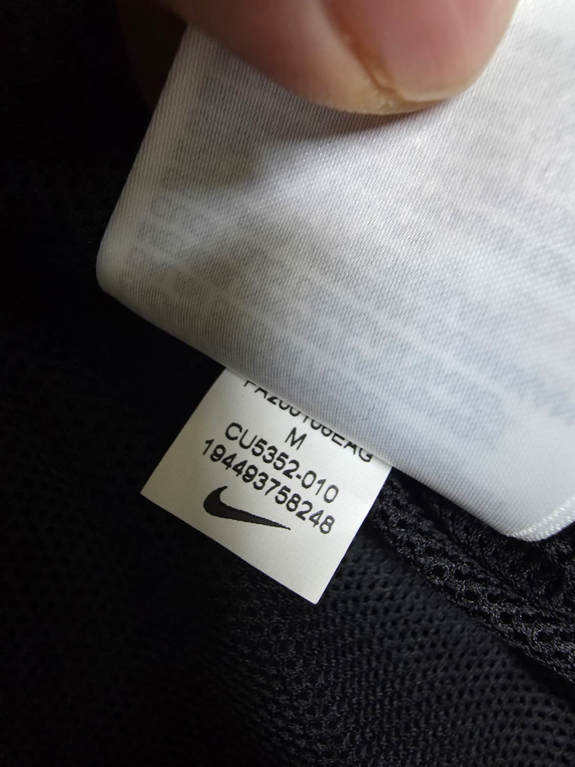 나이키우먼 새틴블랙 코치자켓  상품이미지7