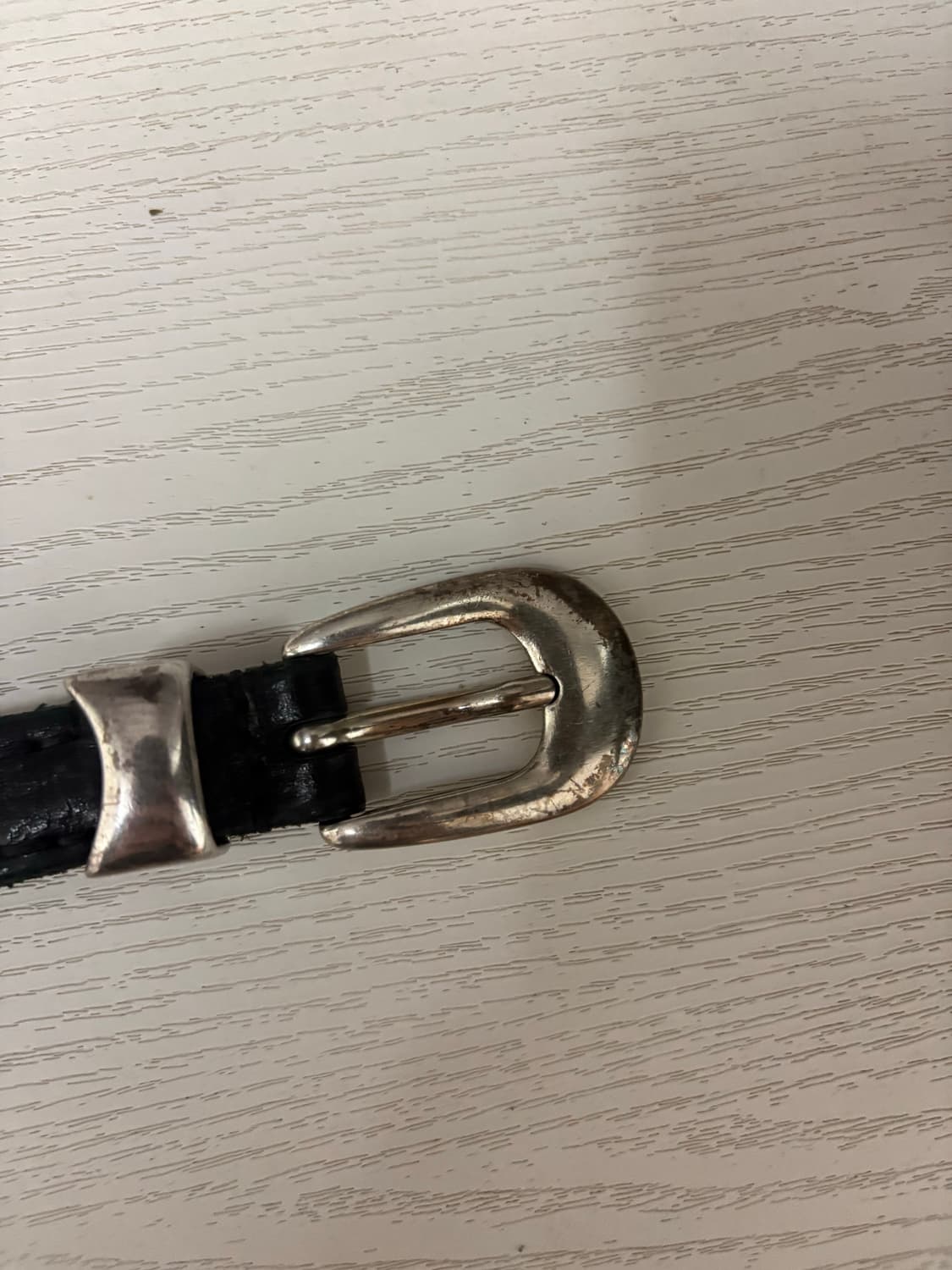 아워레가시 웨스턴 벨트 블랙 90 상품이미지1