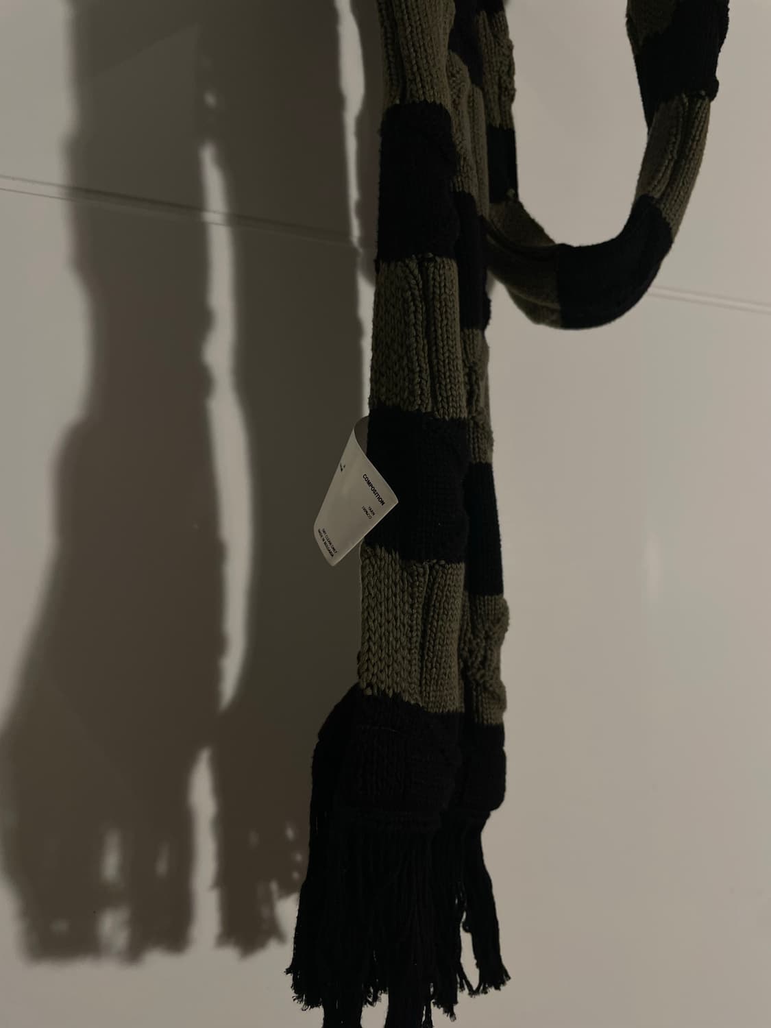 24SS 키코코스타디노브 메를리 머플러 카키 상품이미지2