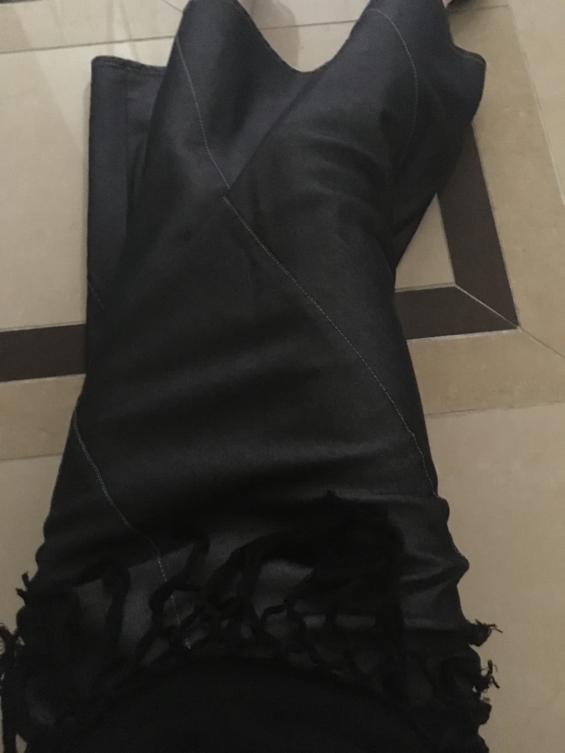 Fringe Detail Short-Sleeved Knit 상품이미지3