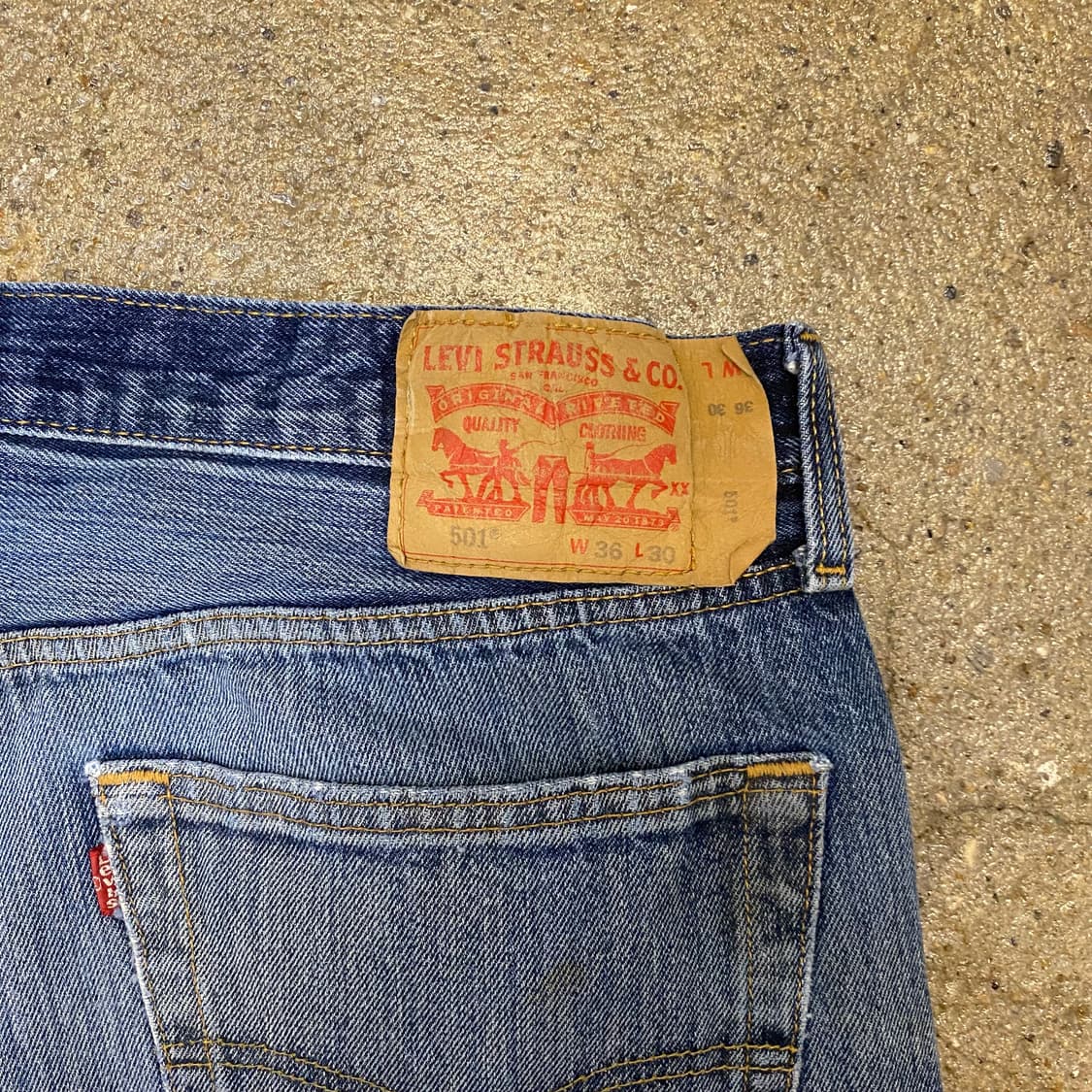 미국 빈티지 리바이스 501 청바지  상품이미지8