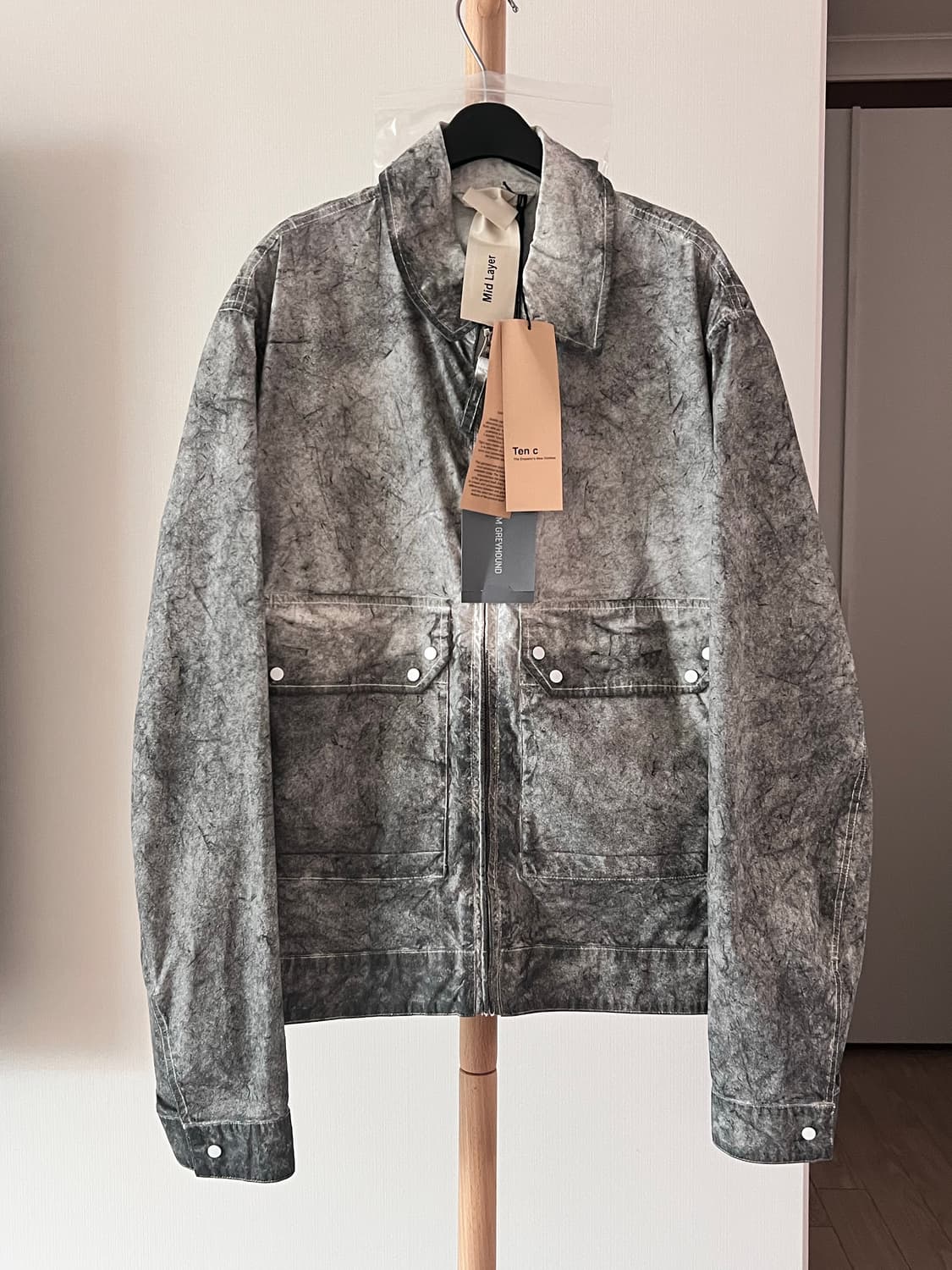 텐씨 미드레이어 바람막이 블루종 상품이미지1