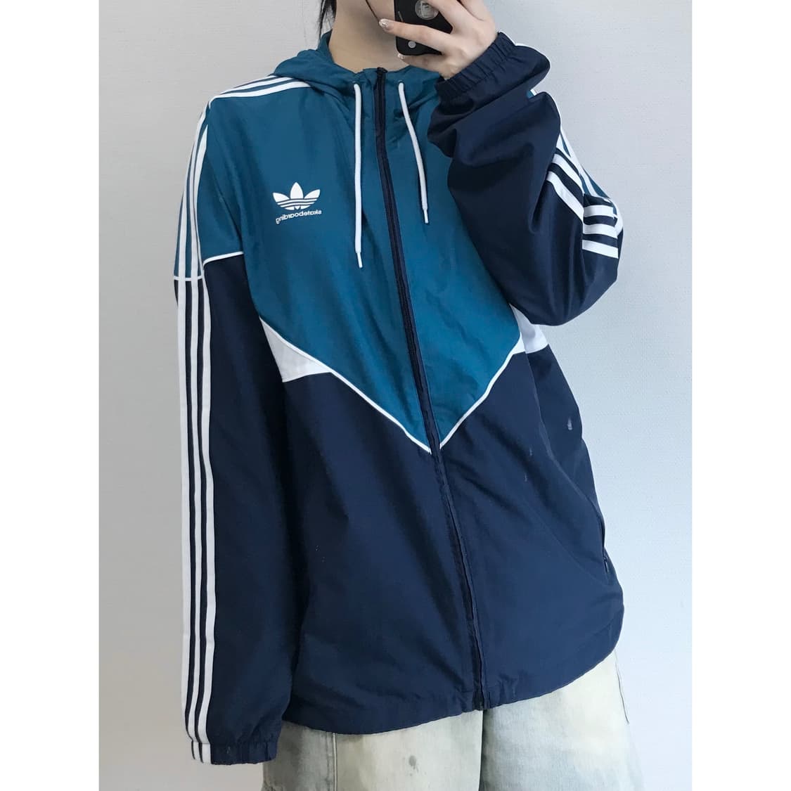 아디다스 파이어버드 트레이닝 바람막이 2xl 상품이미지1