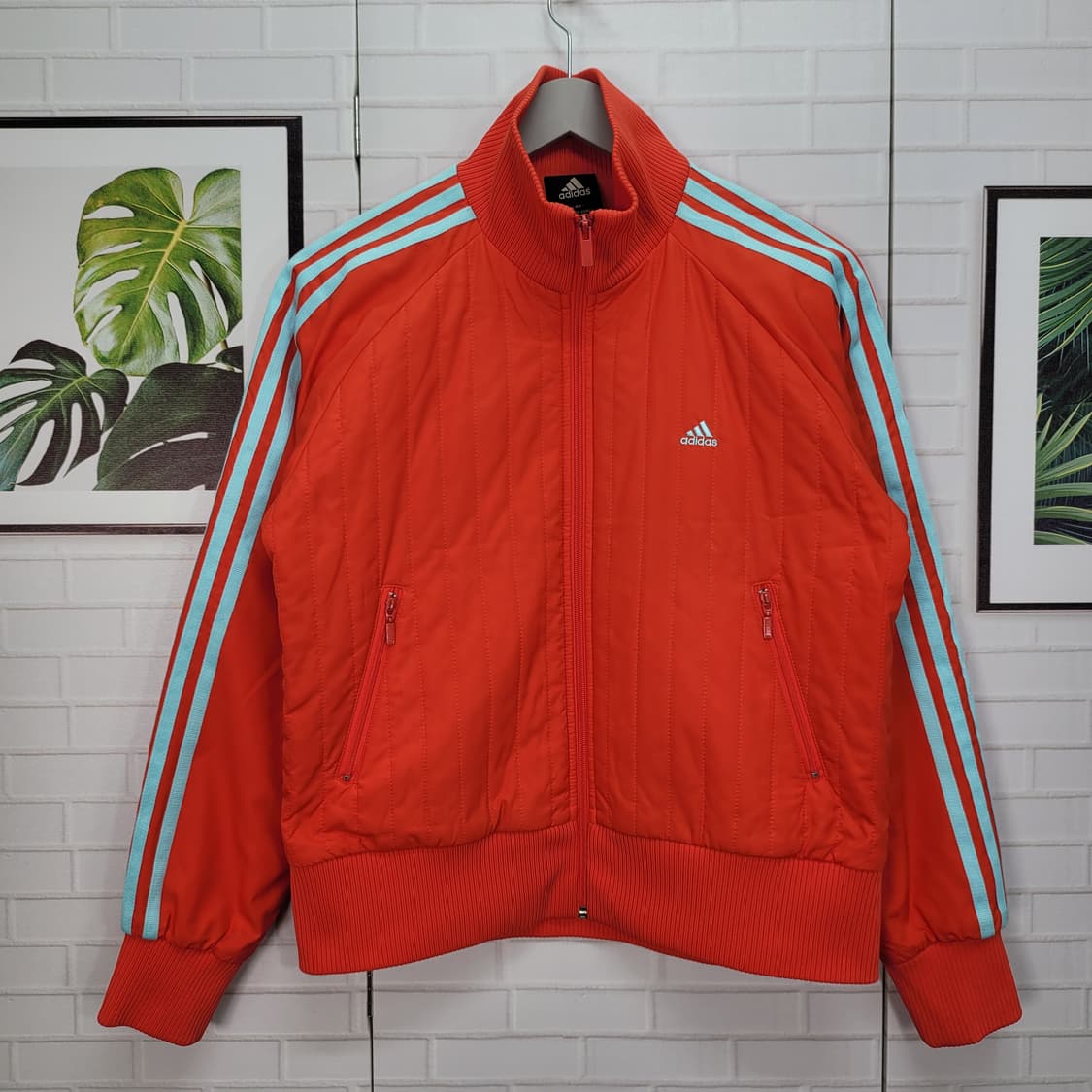 아디다스 경량 패딩 자켓 점퍼 집업 90사이즈 거의새옷 상품이미지1