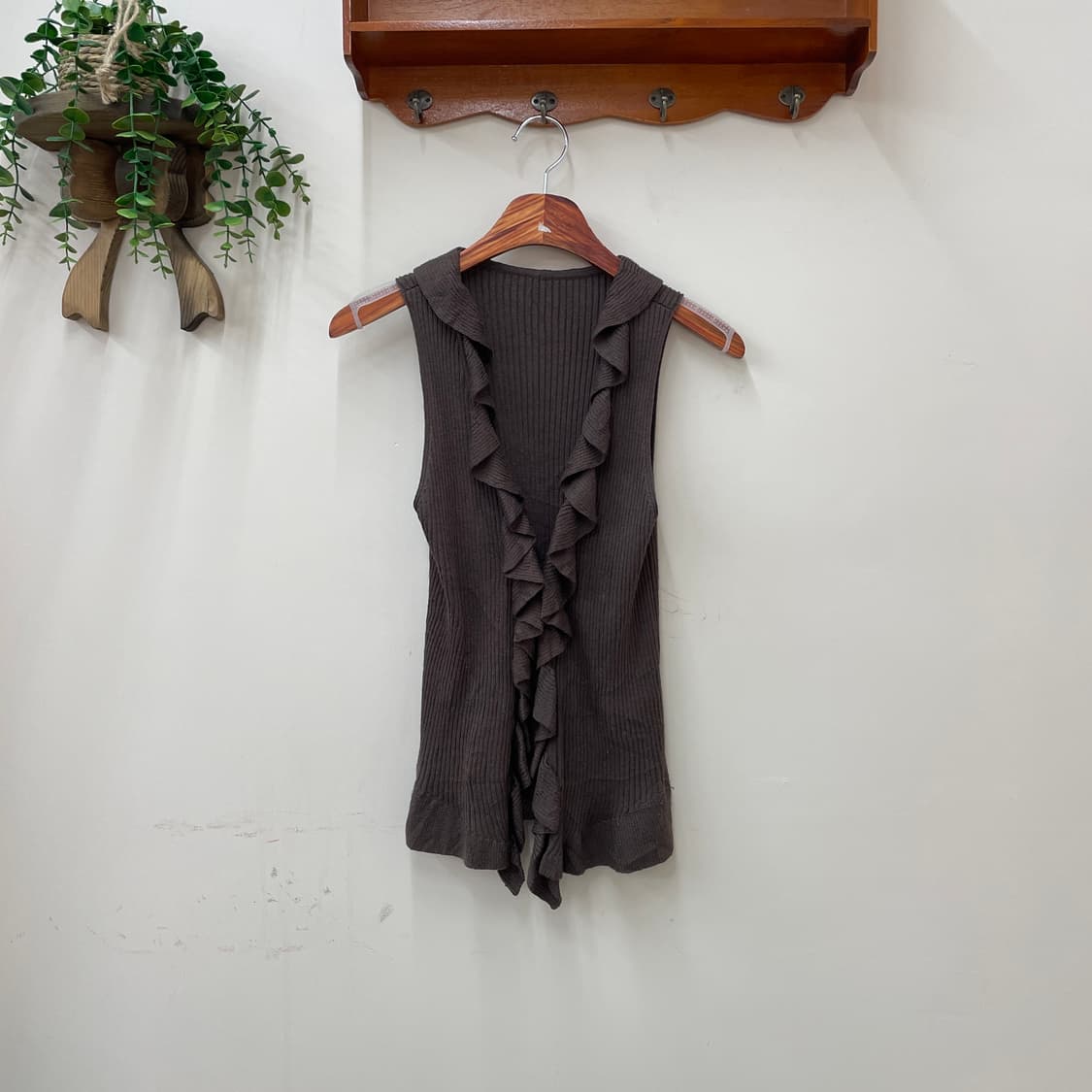 Ceci ou cela 프릴 슬리브리스 후크 베스트 상품이미지1