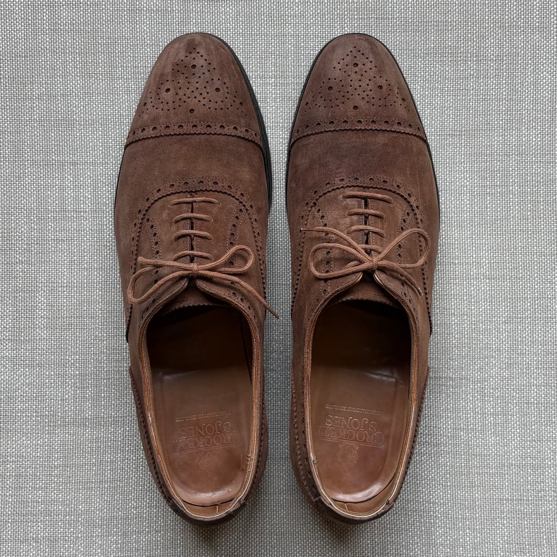 [10.5E] CROCKETT & JONES WESTFIELD 스웨이드 상품이미지8