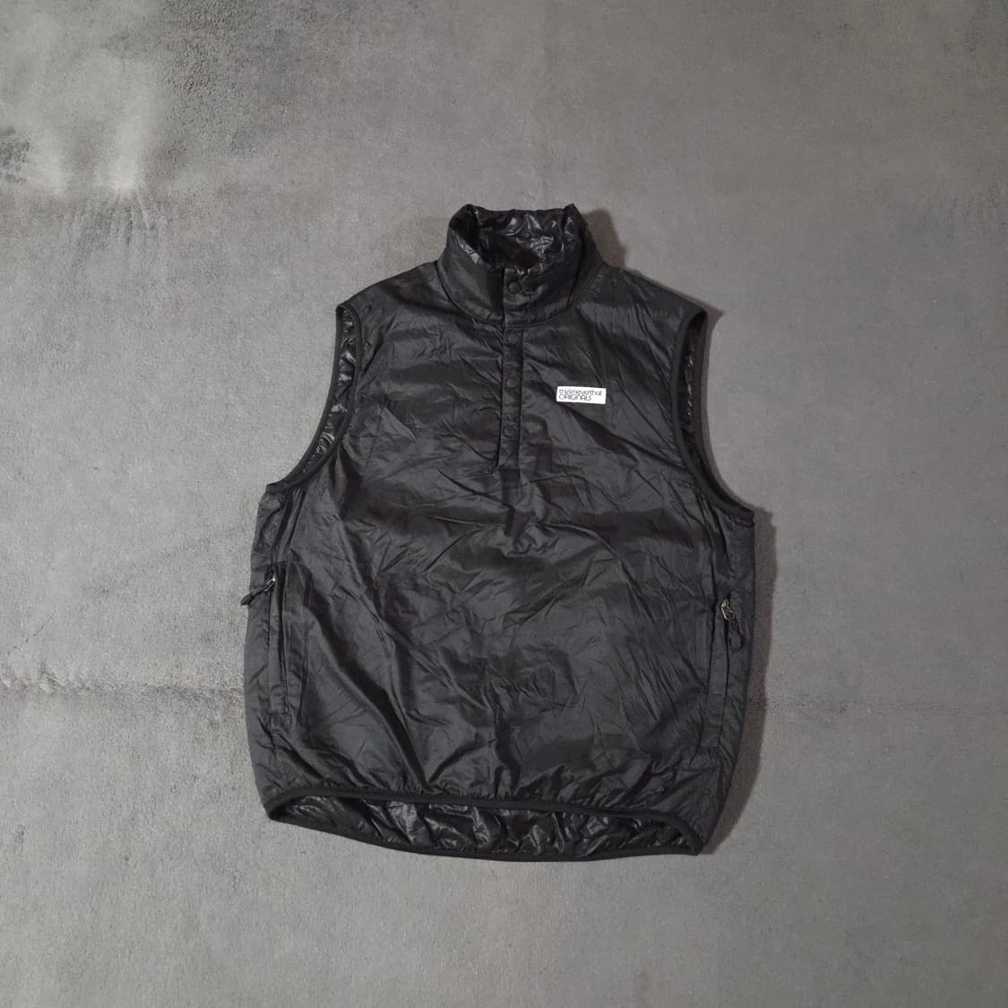 디스이즈네버댓 인슐레이트 리버서블 베스트 조끼 S 블랙 상품이미지5