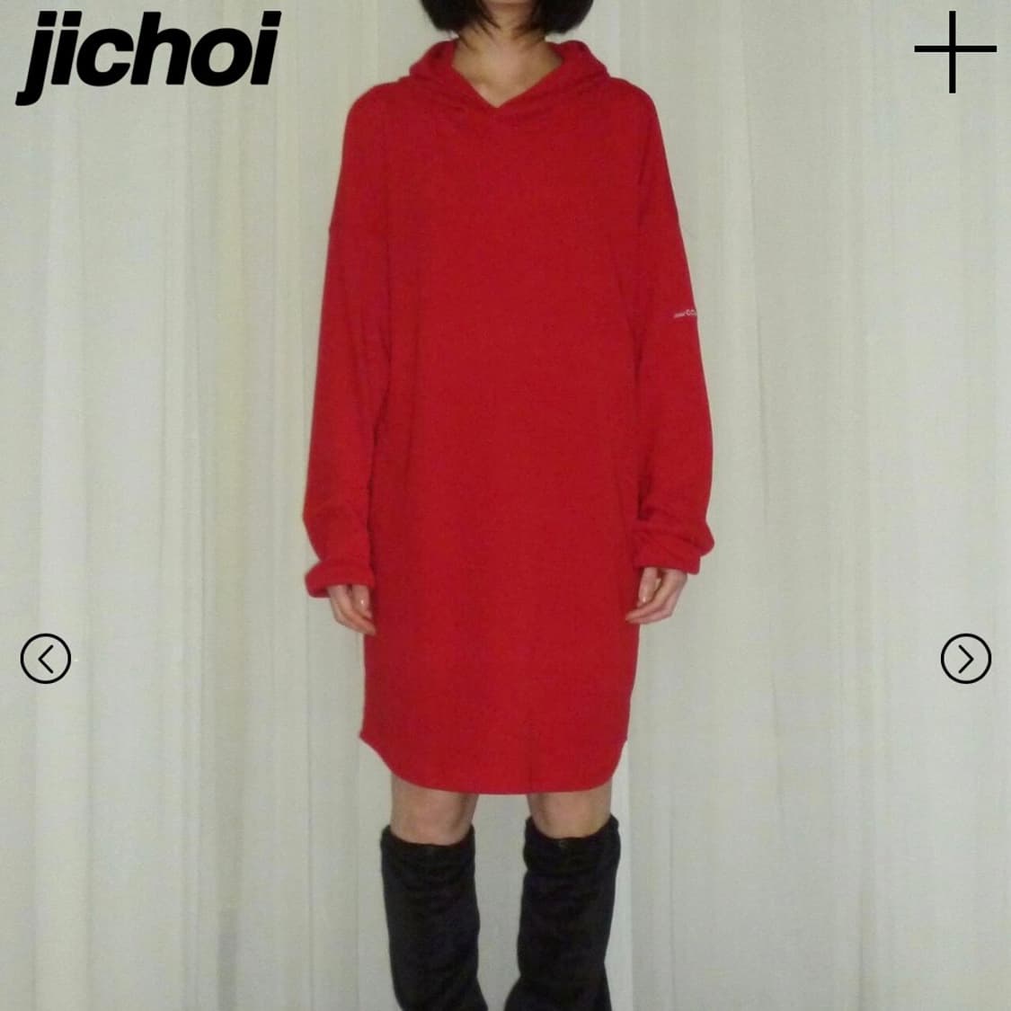 24-005 RIBBED HOODIE (CRANBERRY) 상품이미지2