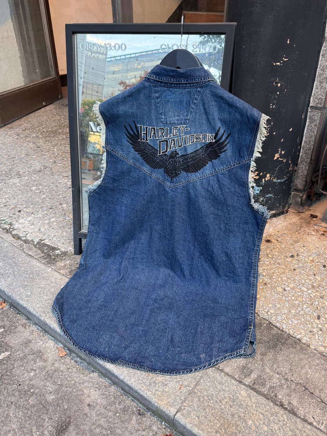 할리데이비슨 이글 데님 베스트  상품이미지1
