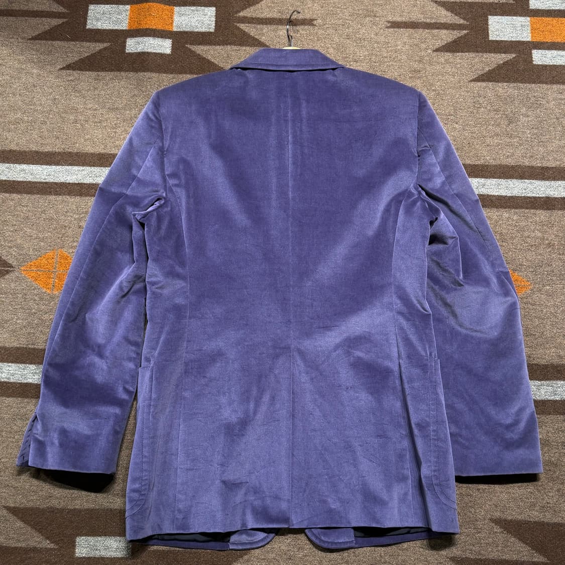 YSL 입생로랑 이태리 바이올렛 벨벳 블레이저 자켓 L 상품이미지5
