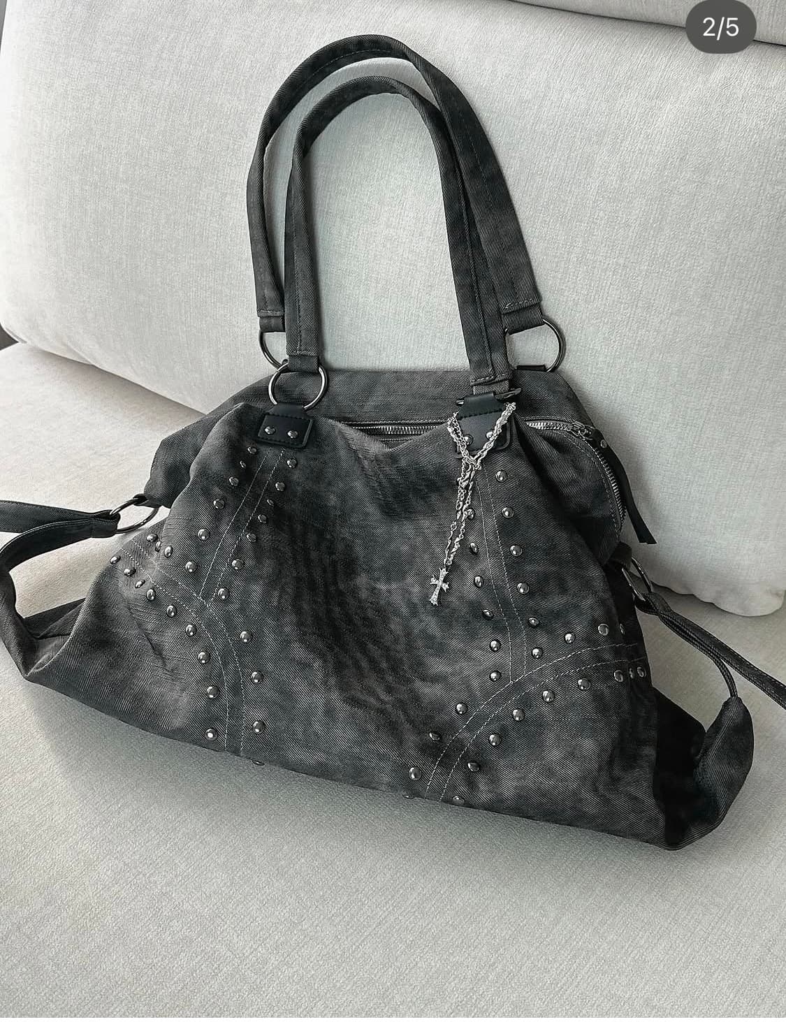 -Midnight Rivet Bag 상품이미지2