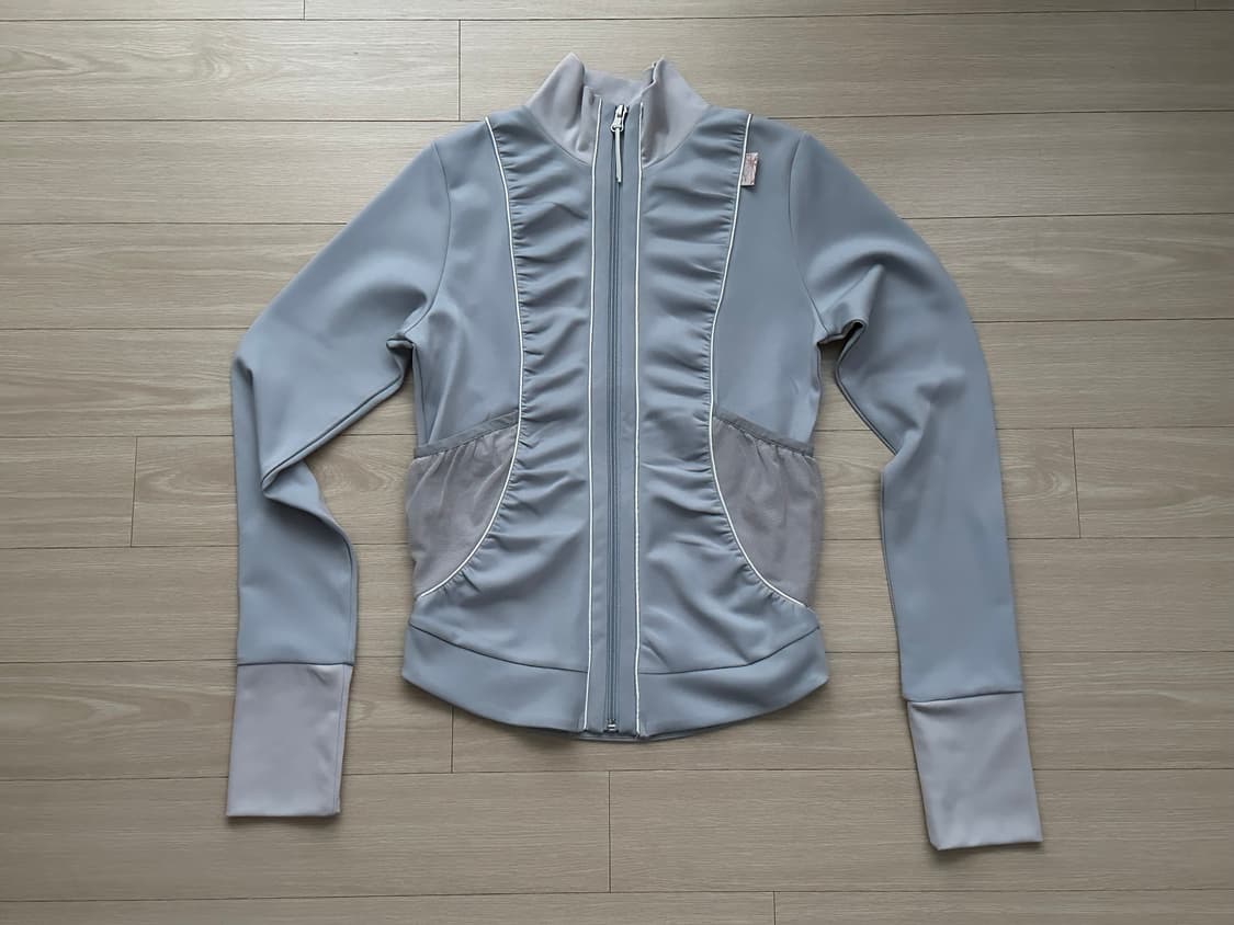 스컬프터 Shirring Zip-Up Jersey 셔링 집업 져지 상품이미지2