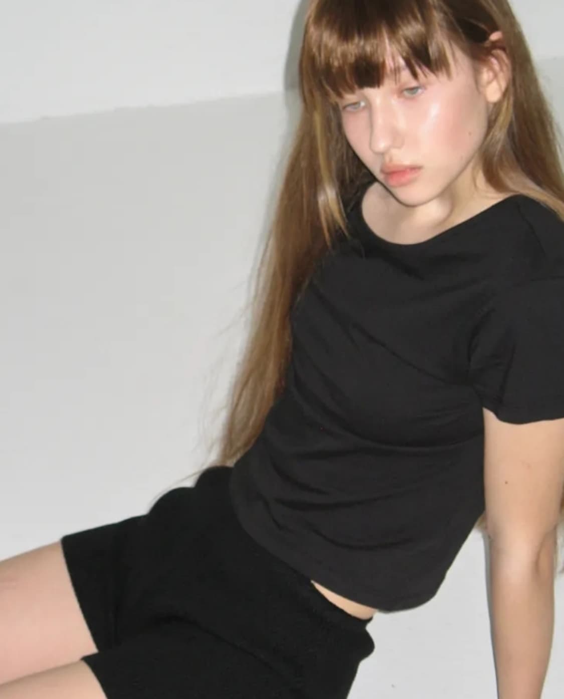 Everyday basic t-shirt / BLACK 상품이미지3