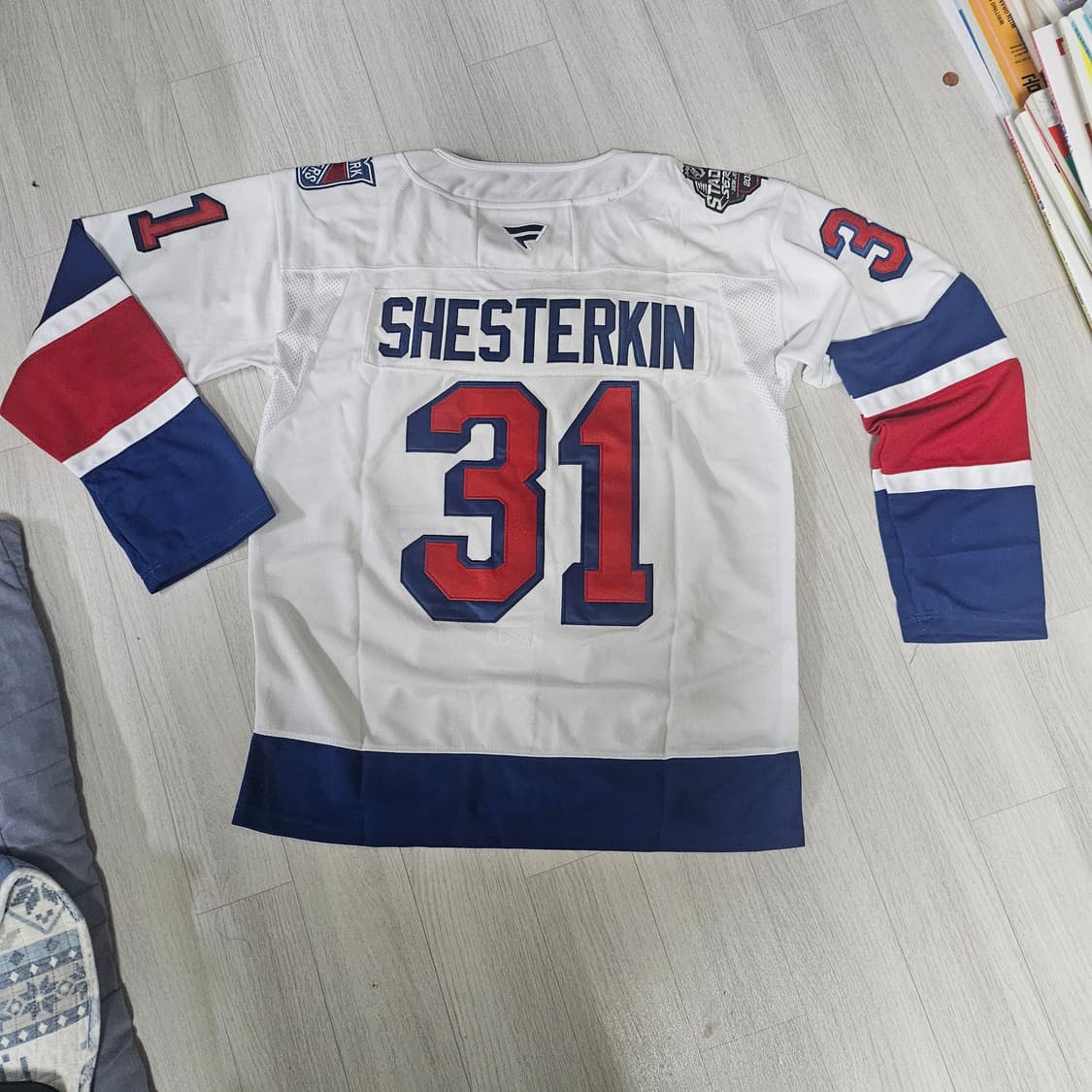 NHL 뉴욕 레인저스 화이트 져지 상품이미지2