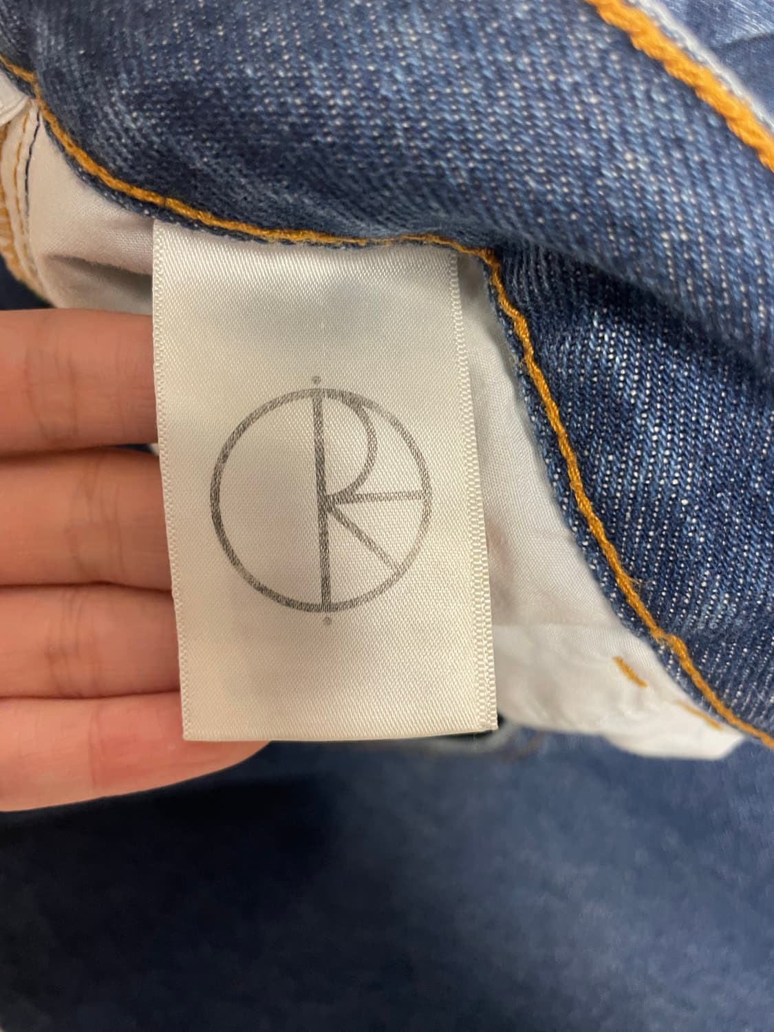 폴라스케이트 빅보이 다크블루 팬츠 구버전 M (상태 좋음) 상품이미지6