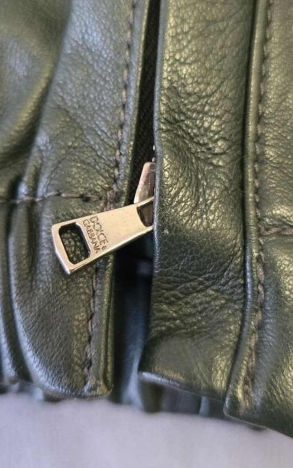 돌체앤가바나 조거팬츠(레더-램스킨)40 사이즈-해외발송 상품이미지4