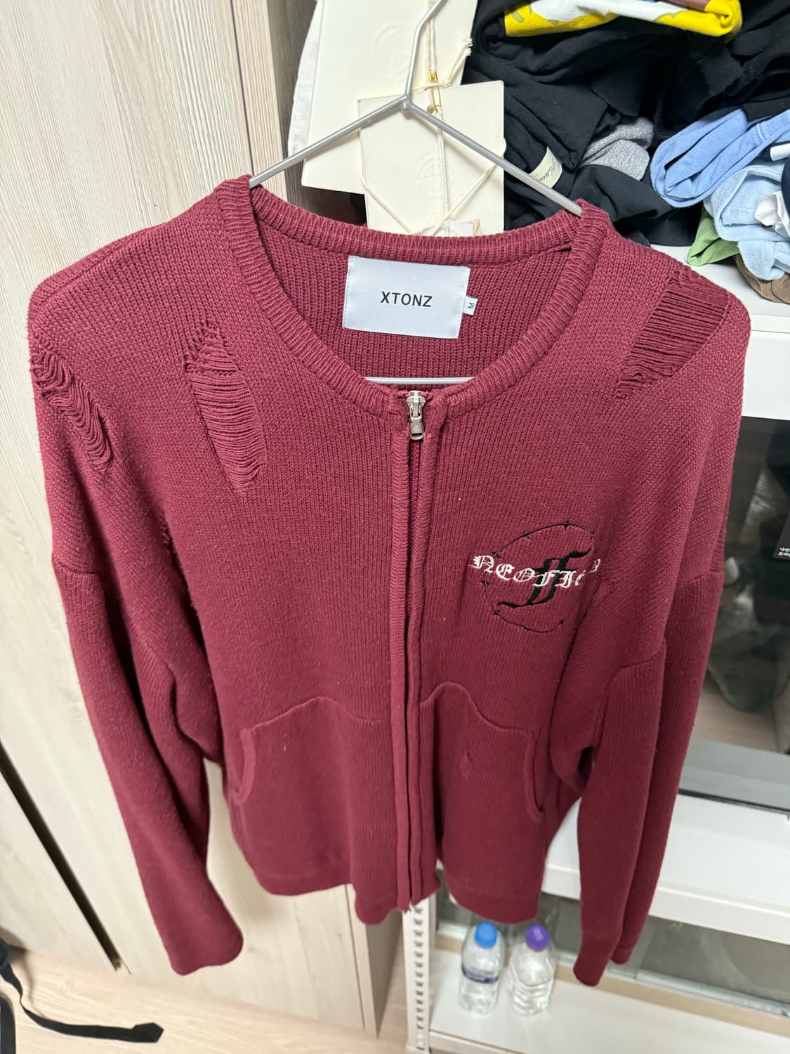 Xtonz 니트가디건 단종제품 상품이미지1