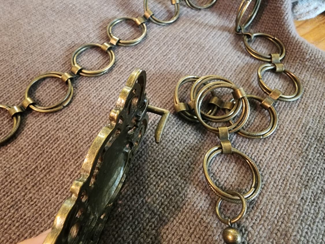 antique chain belt 엔틱 체인 벨트 상품이미지8