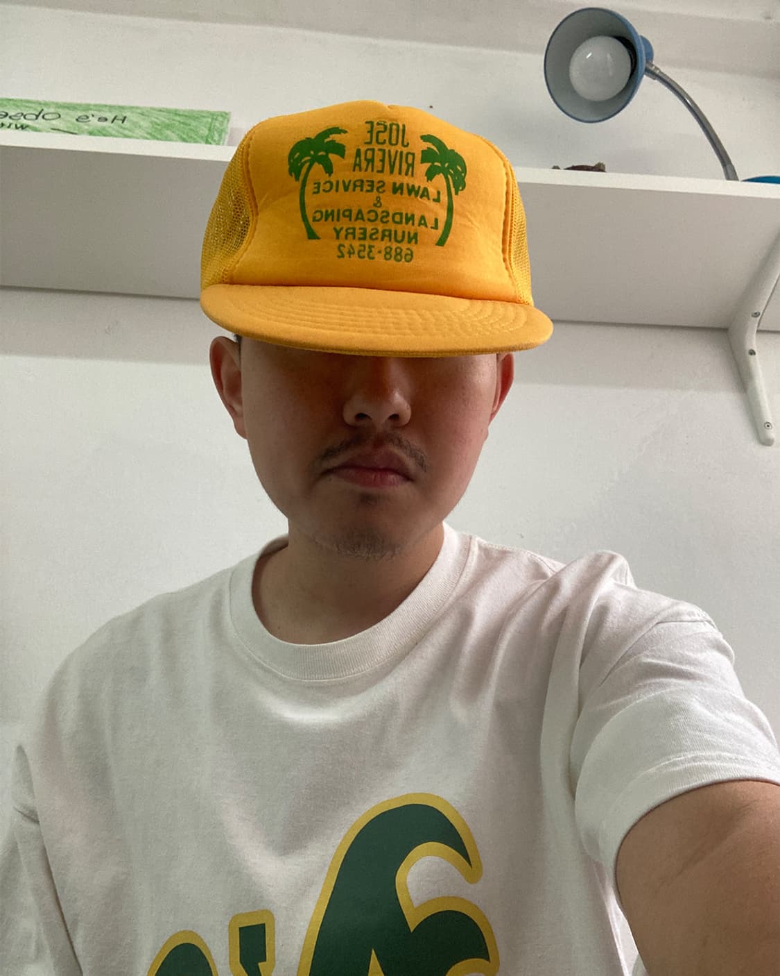 90's Jose Rivera Lawn Service 트러커 매쉬 캡 상품이미지6