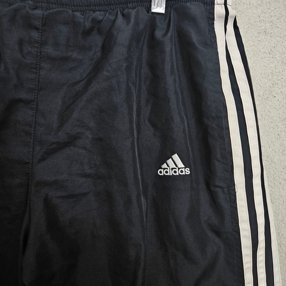 아디다스 삼선 츄리닝 바지 블랙 상품이미지4