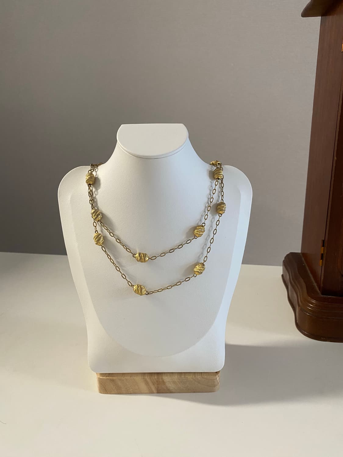 영국 빈티지 골드볼 becook london 목걸이 상품이미지7