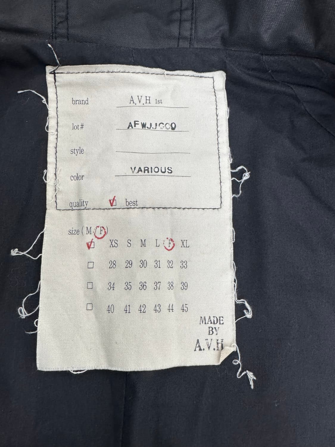 •A.V.H 1st 후드 피쉬테일 파카 상품이미지3