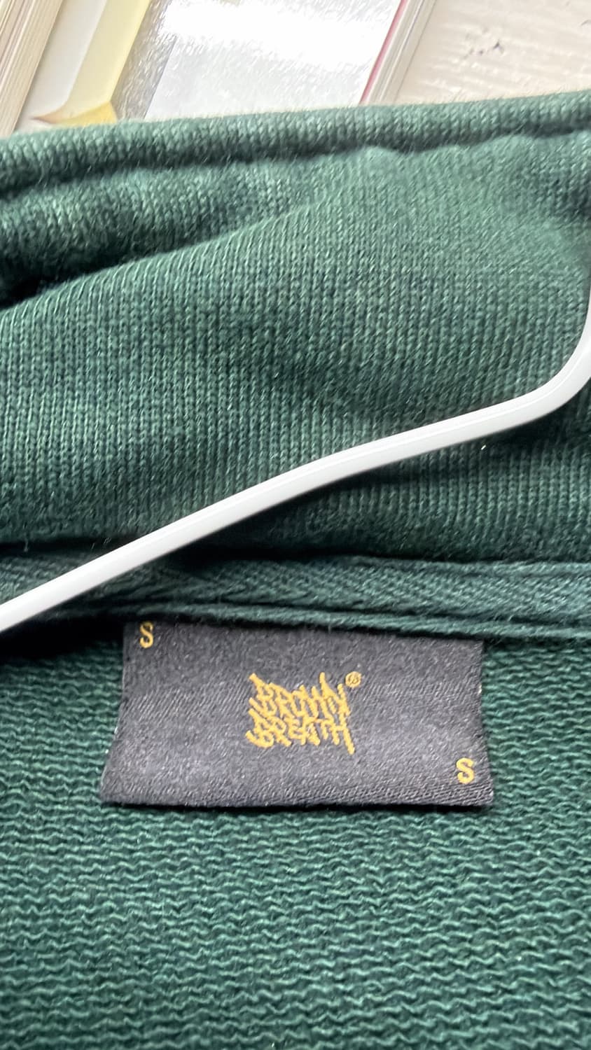 브라운브레스 하프집업 그린 S 상품이미지2