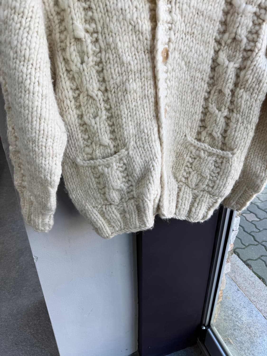 95~100/ 카나타 핸드메이드 코위찬 꽈배기 자켓 상품이미지4