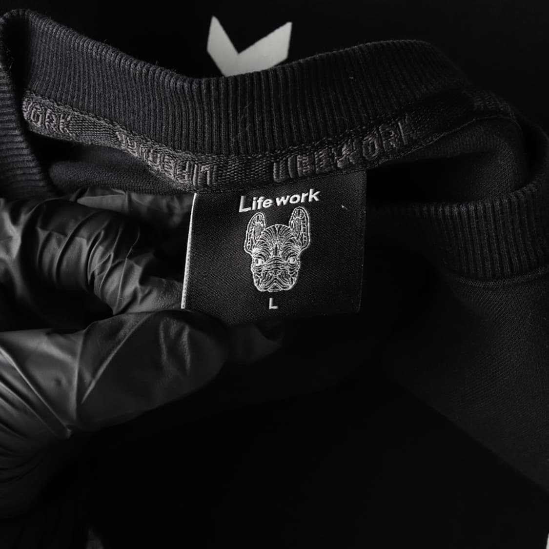 라이프워크 라독 사이드지퍼 오버핏 맨투맨 L 상품이미지5