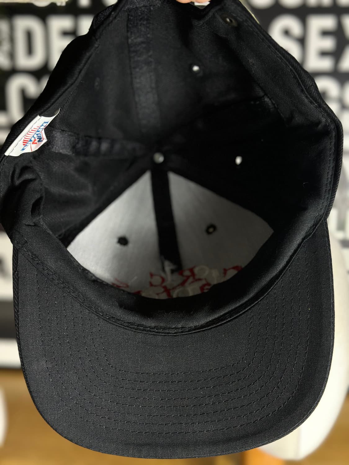 90s Eric Clapton 빈티지 에릭클랩튼 모자 상품이미지5