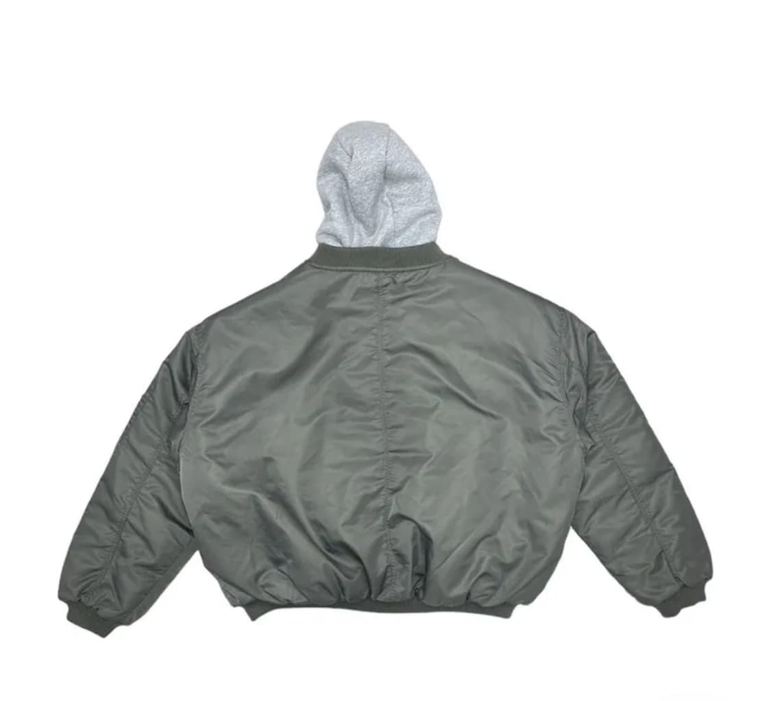 겨울 항공점퍼 (후드 탈부착) 상품이미지2