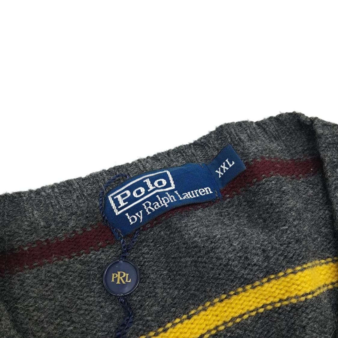 2XL 폴로 랄프로렌 그레이 램스울 니트 스웨터 knit (CS341) 상품이미지4