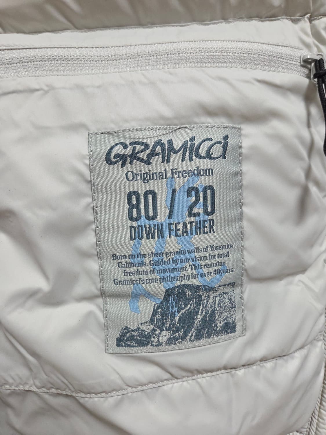 그라미치 패딩 라이트베이지 S 상품이미지4