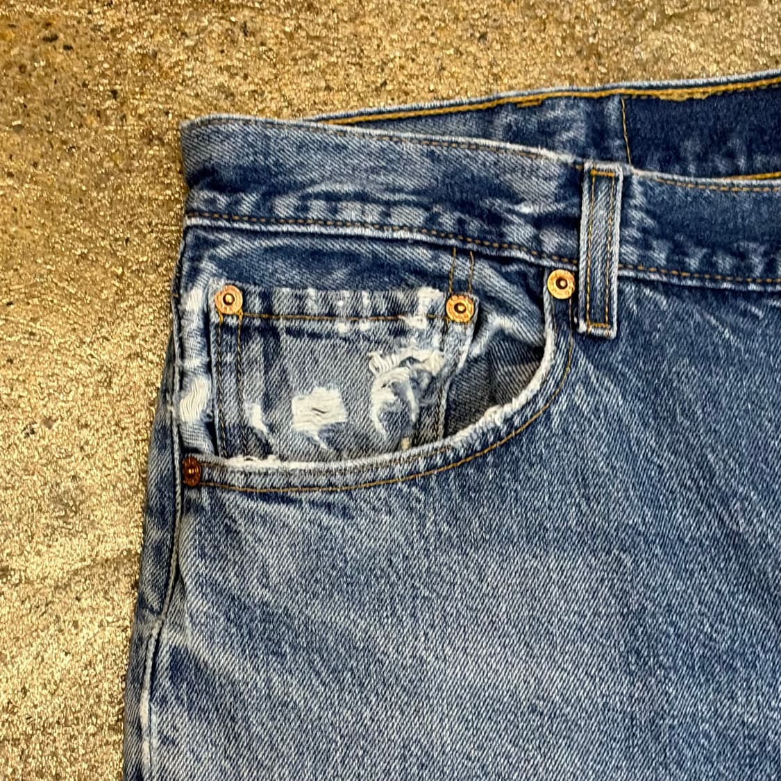 00s USA 빈티지 리바이스 501 청바지 상품이미지3