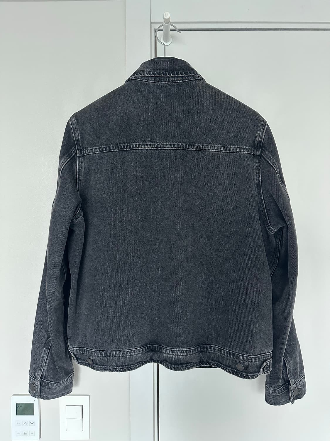 박시 데님 집업 재킷 상품이미지4