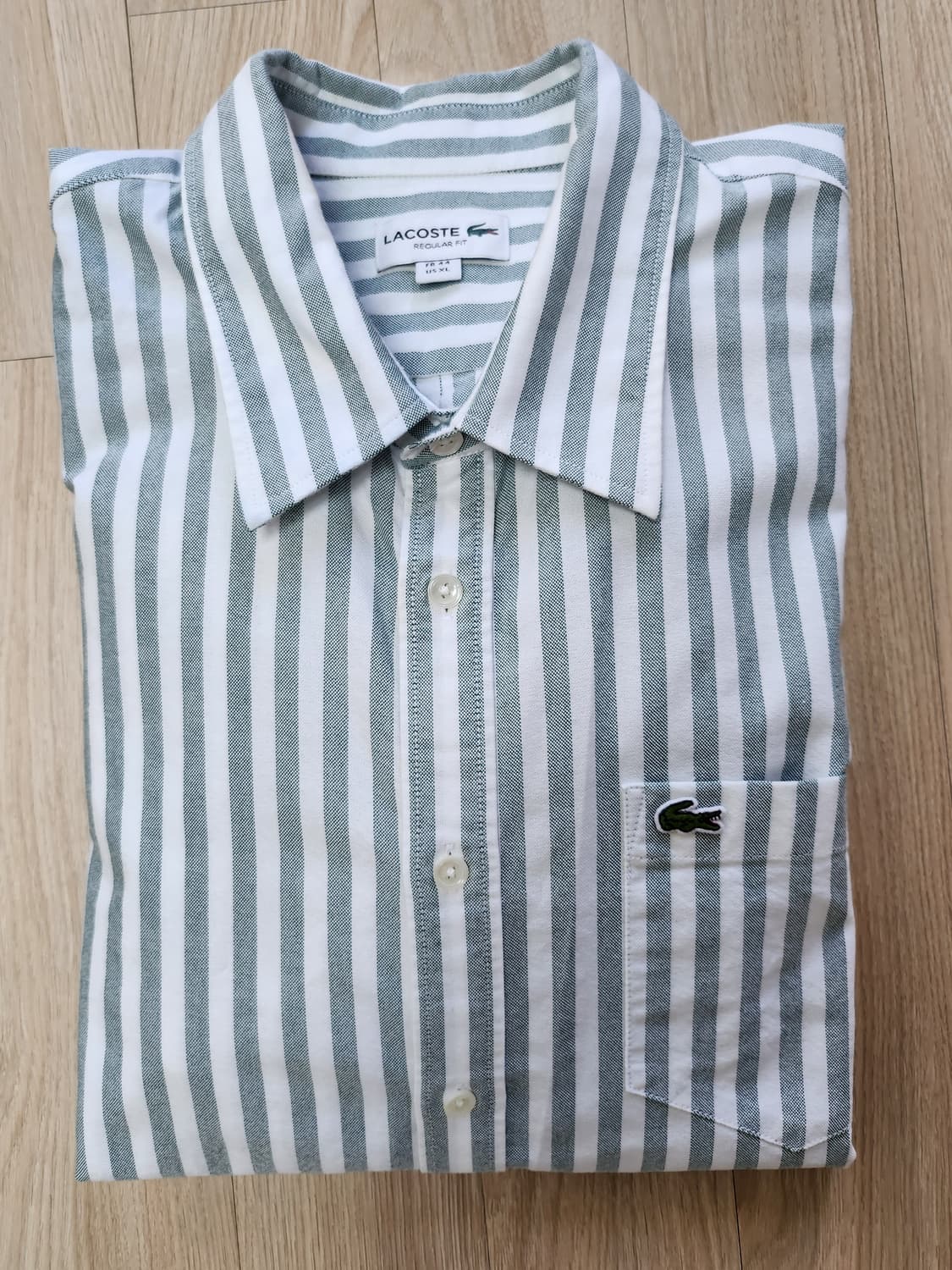 라코스테 스트라이프셔츠 (XL 상품이미지4