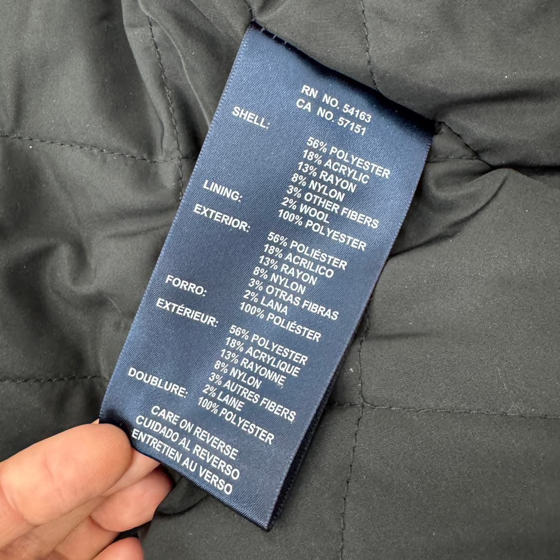 여성용 XL~2XL 타미힐피거 타미진스 체크 코트 자켓  상품이미지9