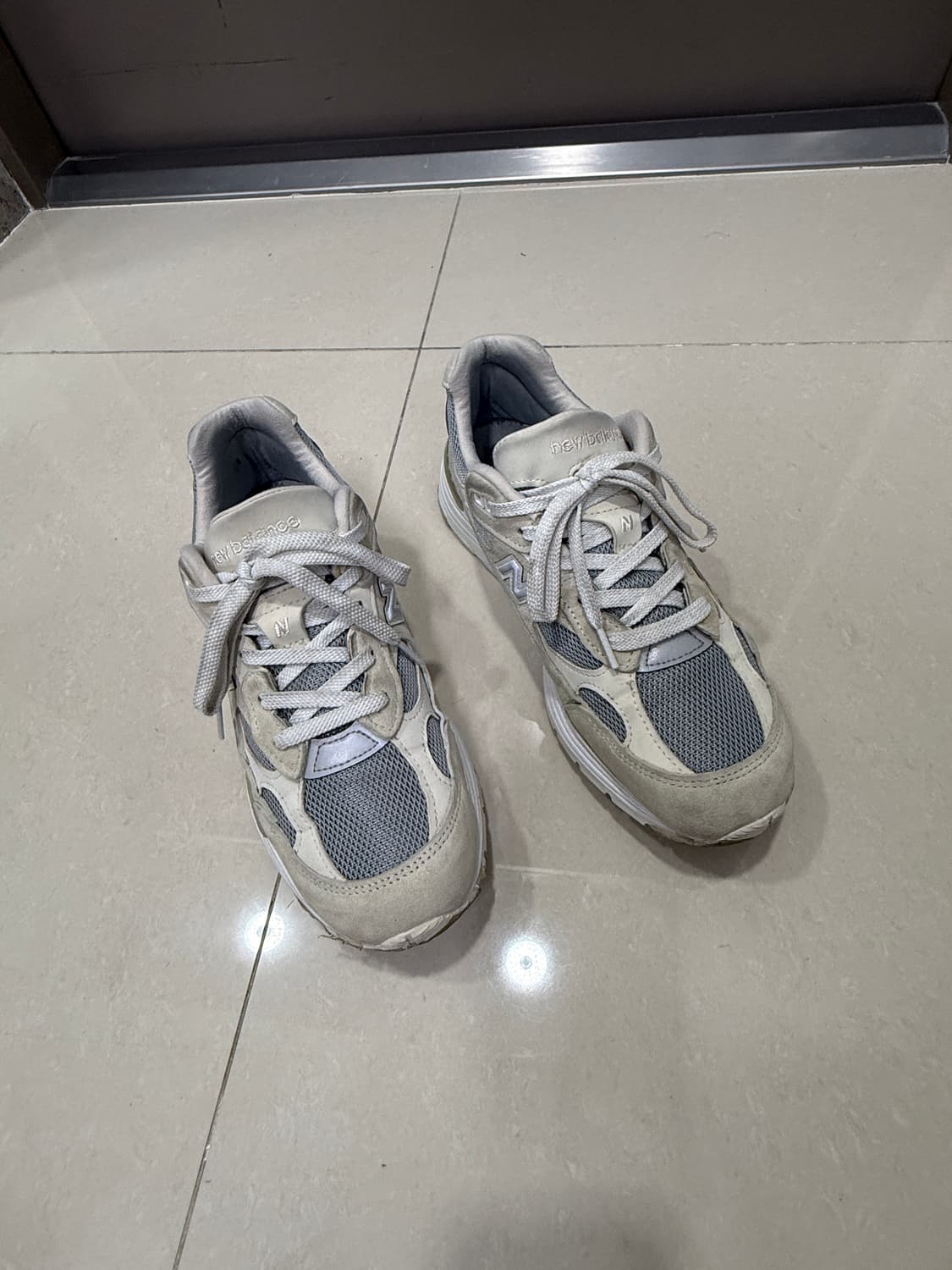 뉴발란스 992 화이트실버 260 상품이미지4