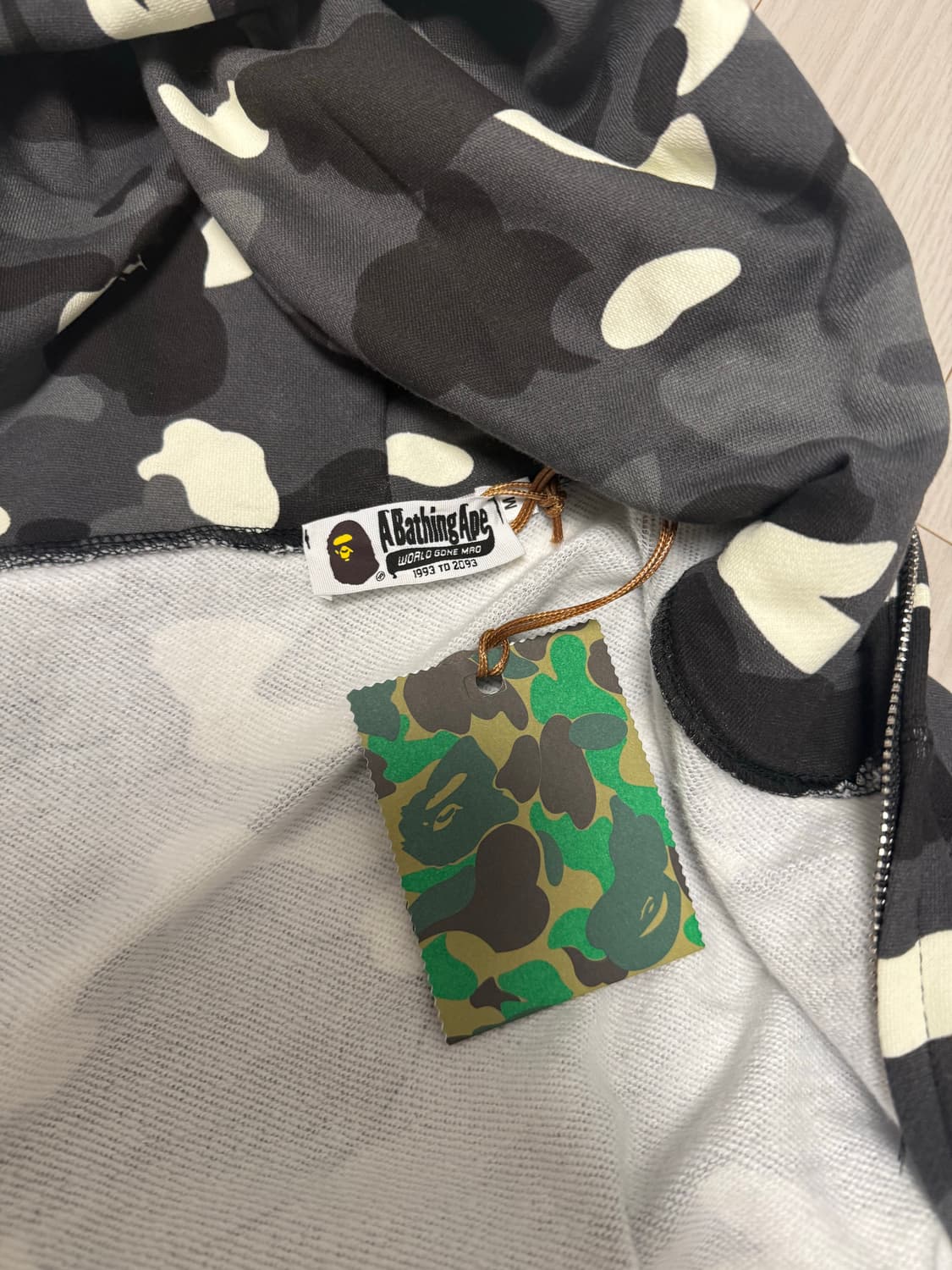 베이프 후드집업 (새상품) 상품이미지4