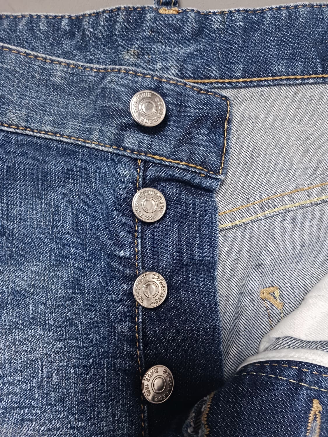 [52] 정품 디스퀘어드2 블루탭 타이디바이커진 청바지 36 37 상품이미지6