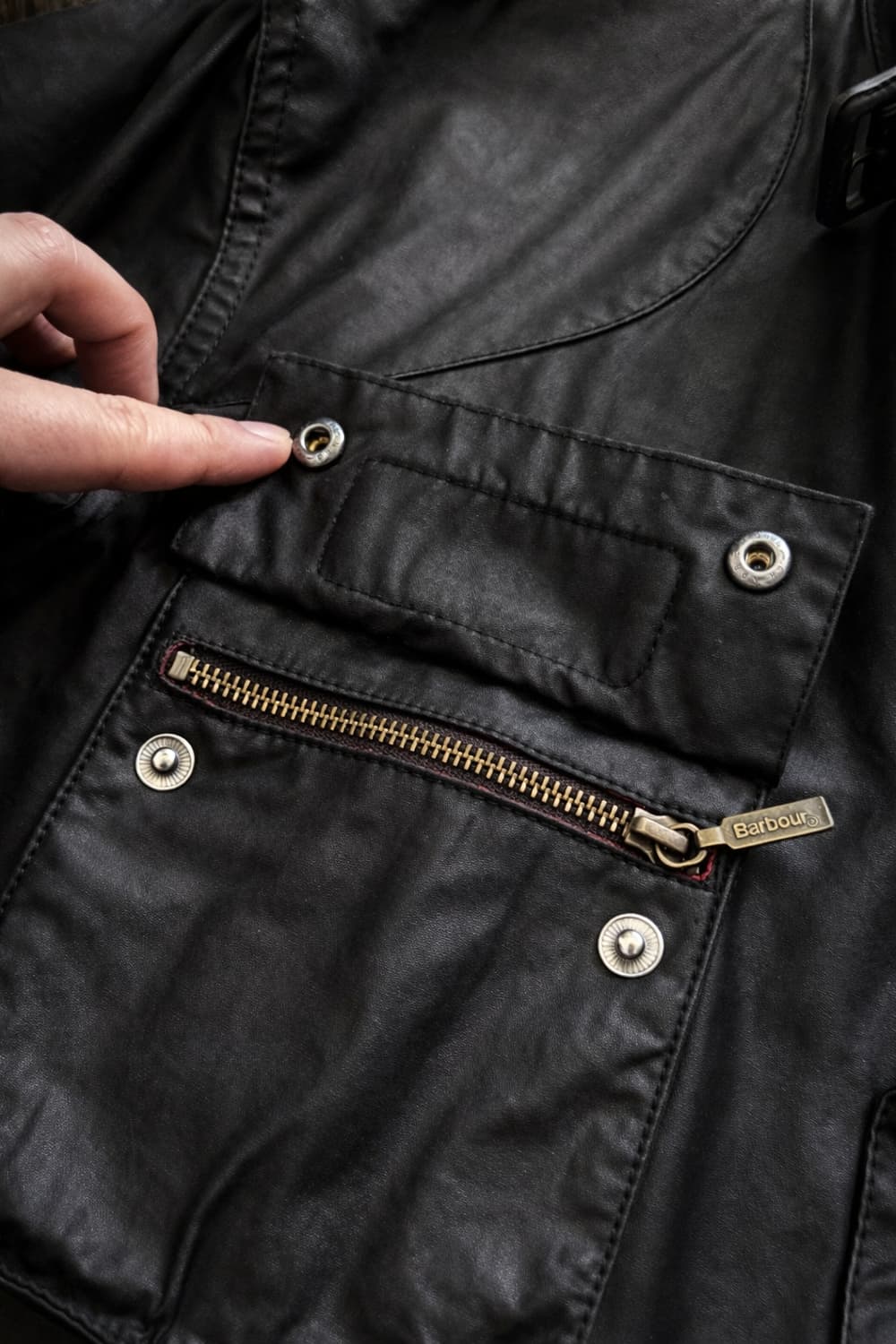 바버 인터네셔널 Antique 자켓 L 상품이미지9