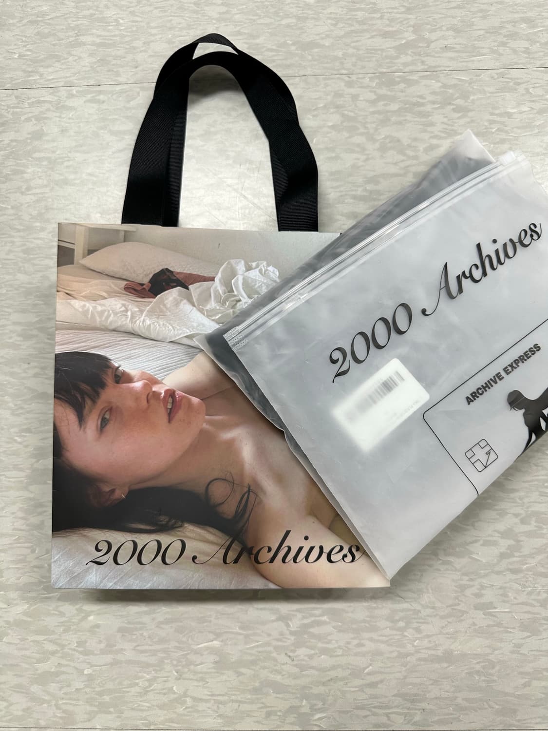 (택제거X / 새상품) 2000아카이브 오프숄더 탑 상품이미지6