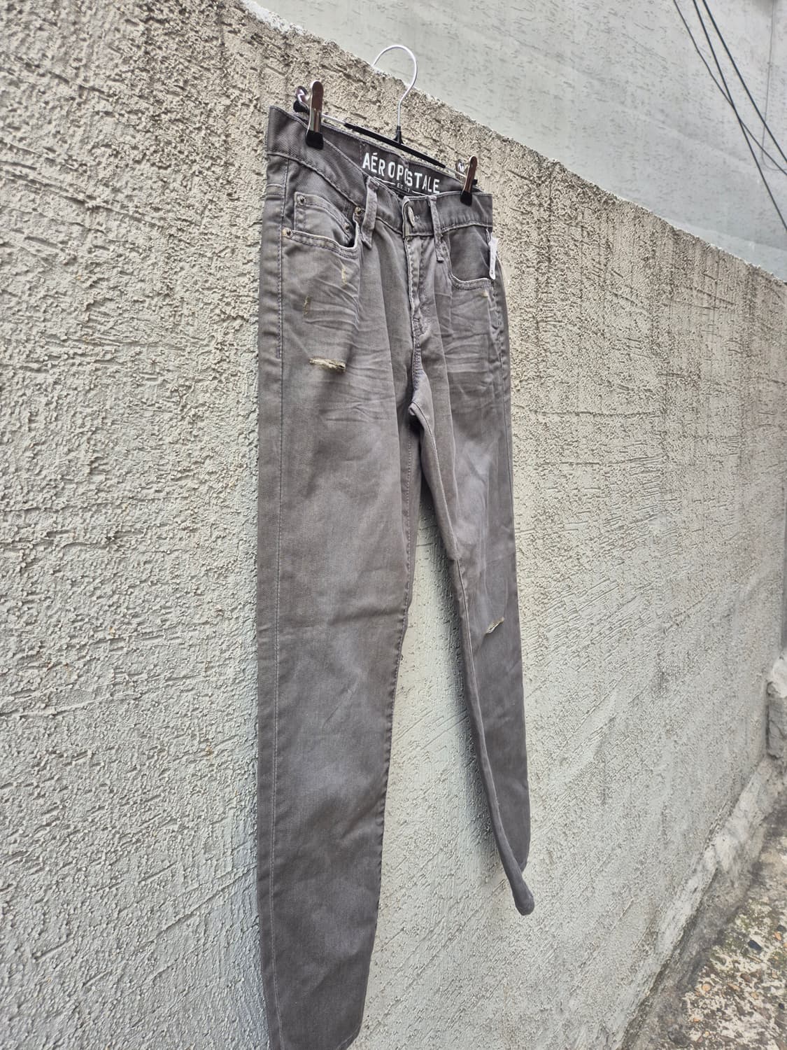 27인치 에어로포스테일 면바지 새상품 아메카지 워싱 빈티지 상품이미지9