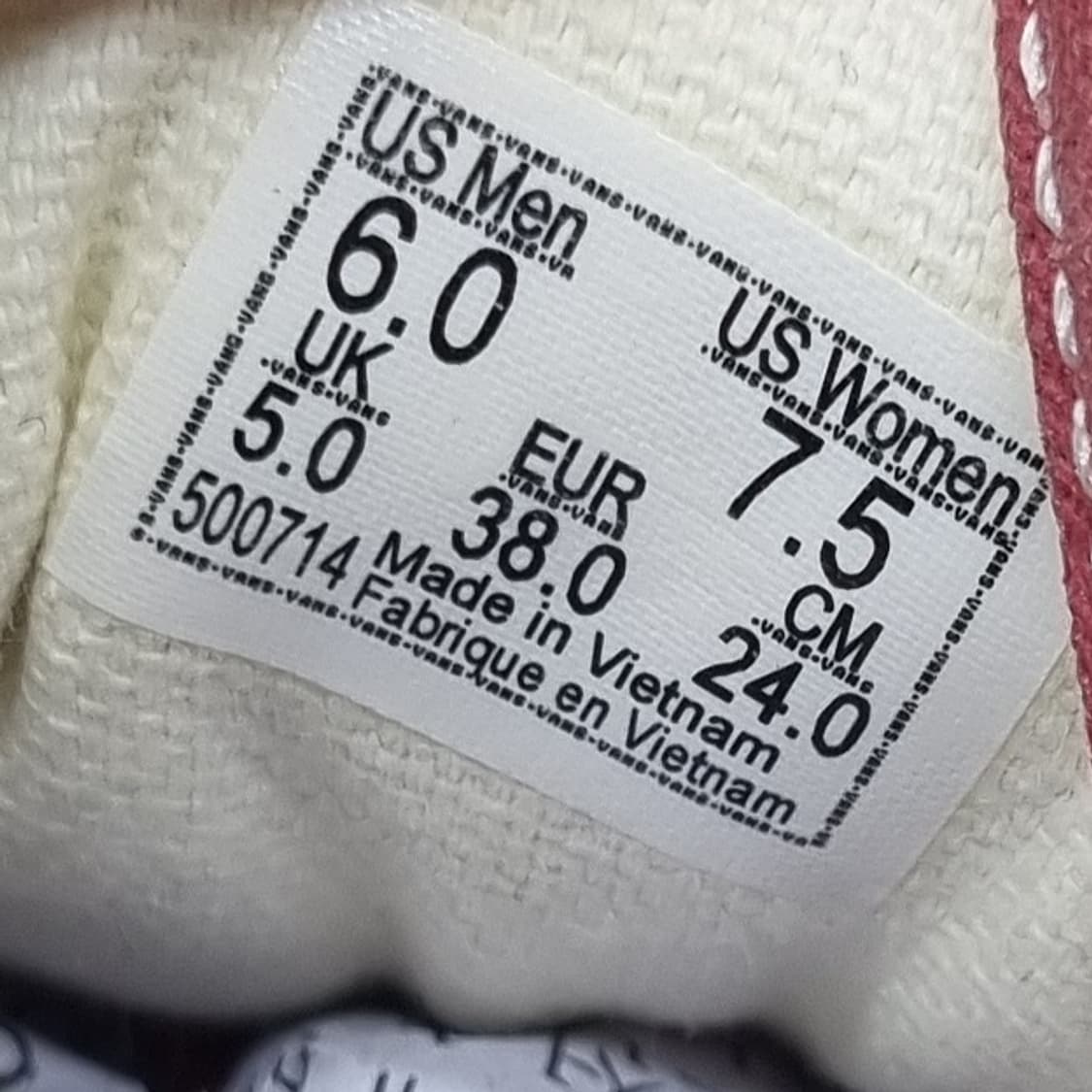 반스 스타일 136 데콘vr3 스니커즈240 상품이미지6