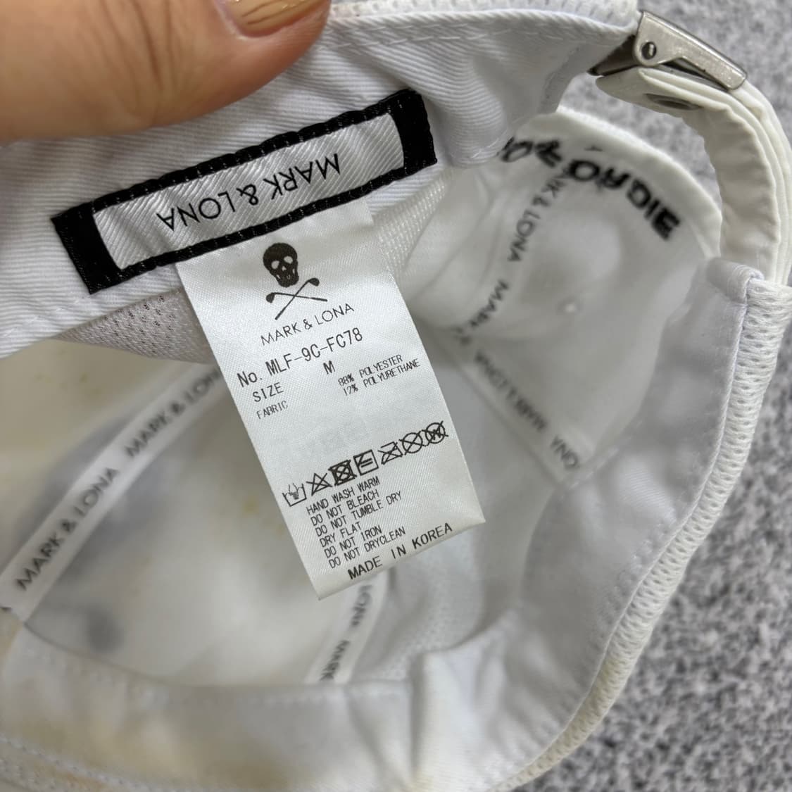 M 마크앤로나 골프 볼캡 모자 0407J 상품이미지9