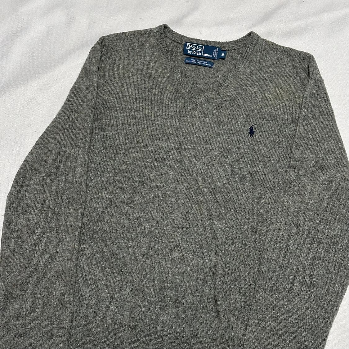 M 폴로랄프로렌 램스울 브이넥 니트 상품이미지1